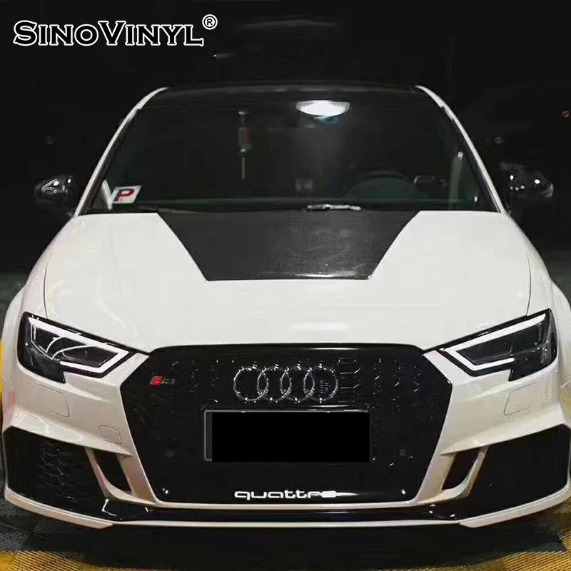Warranty 3 Years PET Paint Metallic Vinyl Smoke Coal Grey Color Metallic Car Wrapping Best Vinyl Wrap for Car