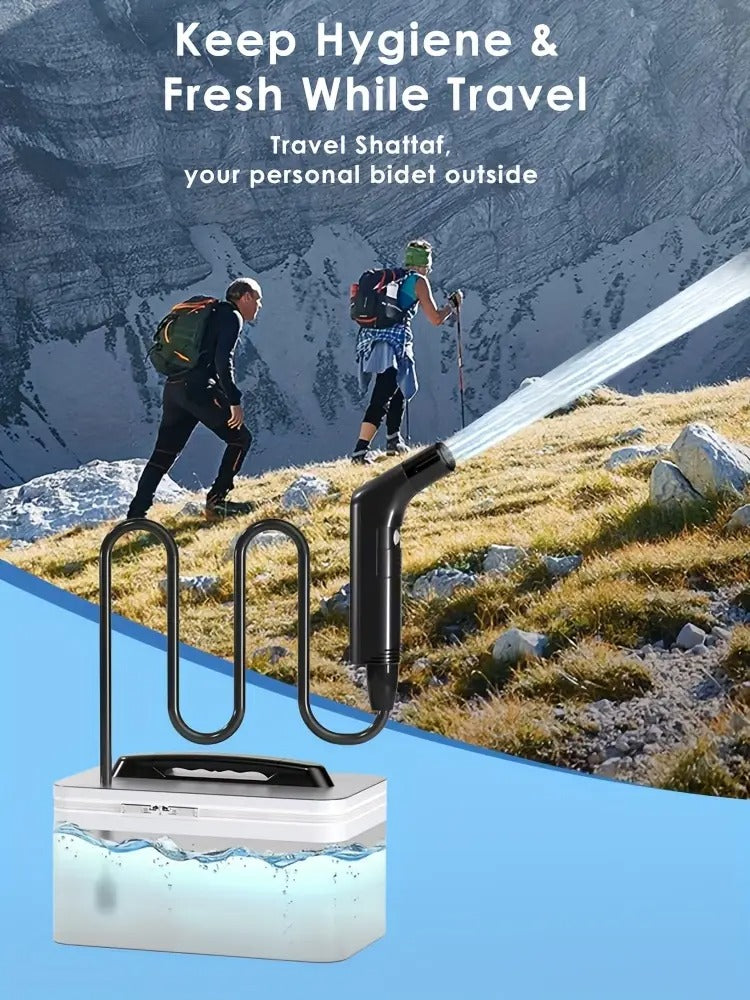 NNETM Electric Bidet Sprayer with Foldable Tank-2