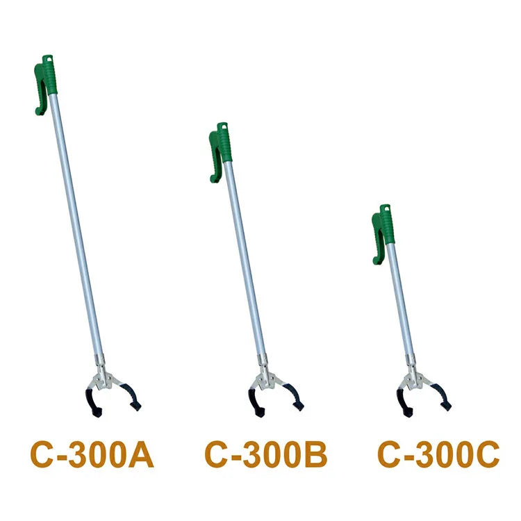 Aluminum Alloy Folding Garbage Clip Picker Sanitary Clamp Pliers Suction Grabber Tool Long Reach Pick up Tool