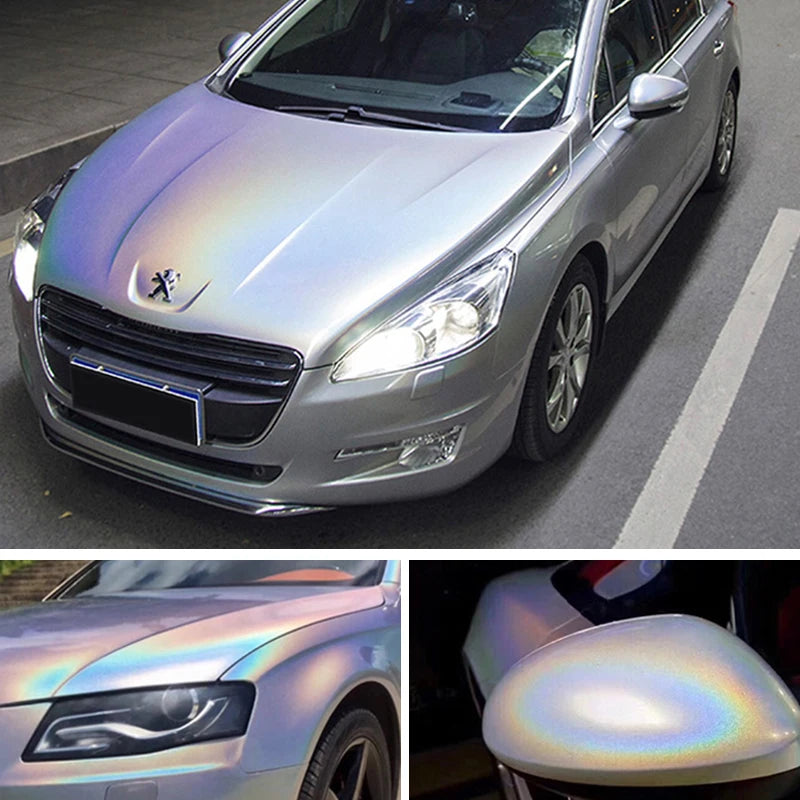 Warranty 3 Years PET Paint Metallic Vinyl Smoke Coal Grey Color Metallic Car Wrapping Best Vinyl Wrap for Car