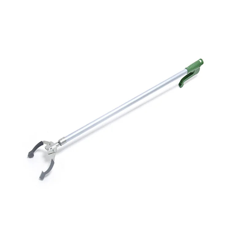 Aluminum Alloy Folding Garbage Clip Picker Sanitary Clamp Pliers Suction Grabber Tool Long Reach Pick up Tool