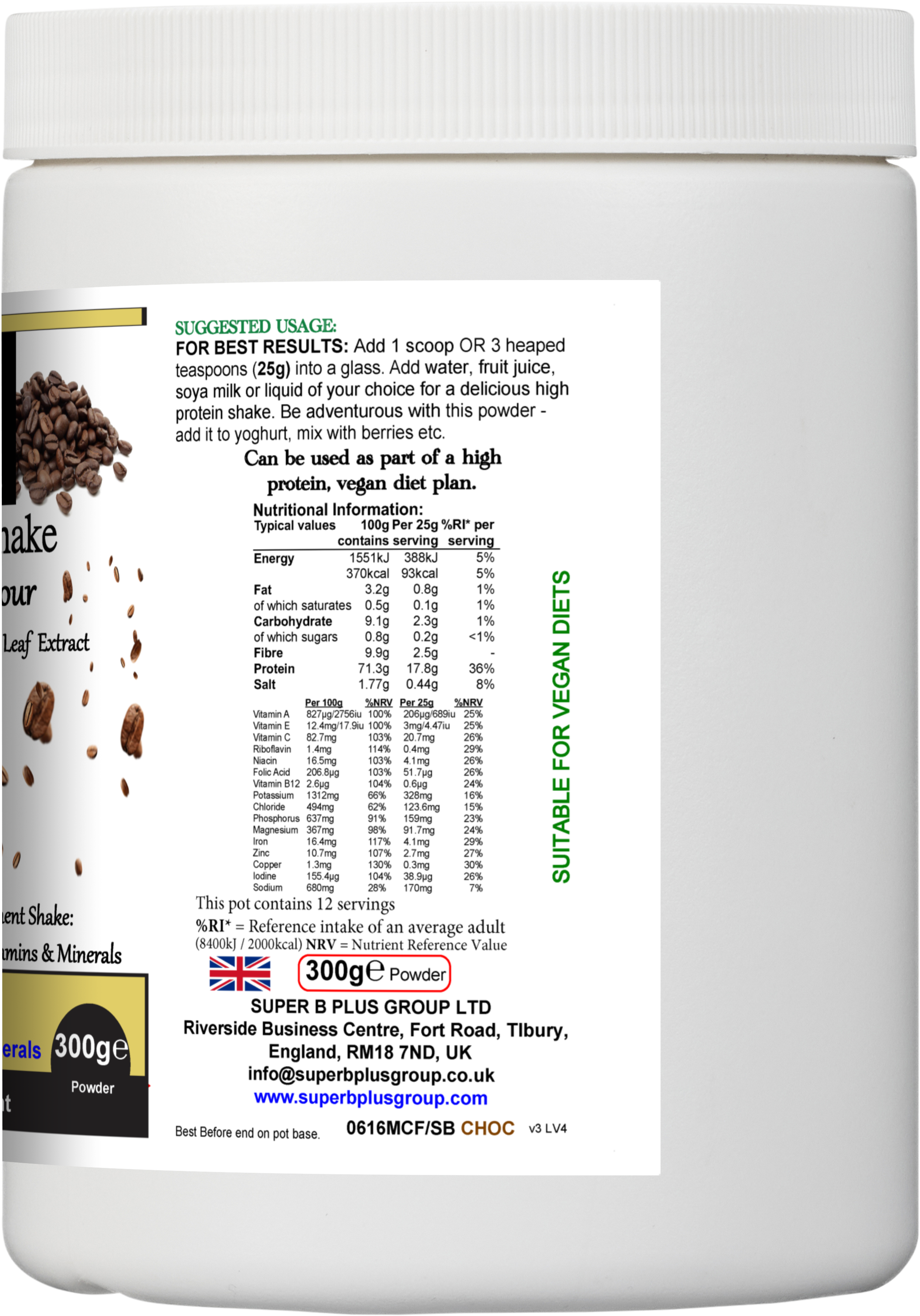 Super Meal Shake (Chocolate Flavour)